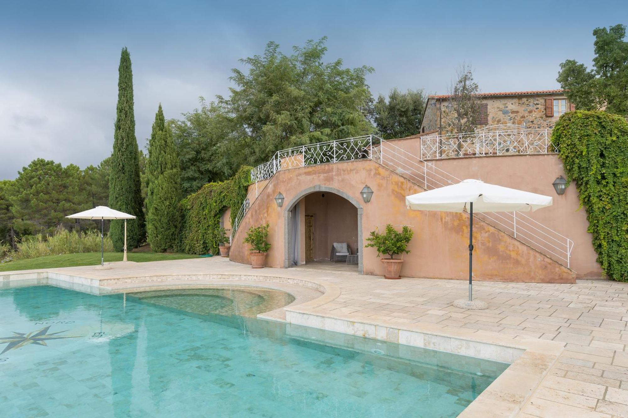 Villa Cava Alta Riparbella Exterior photo