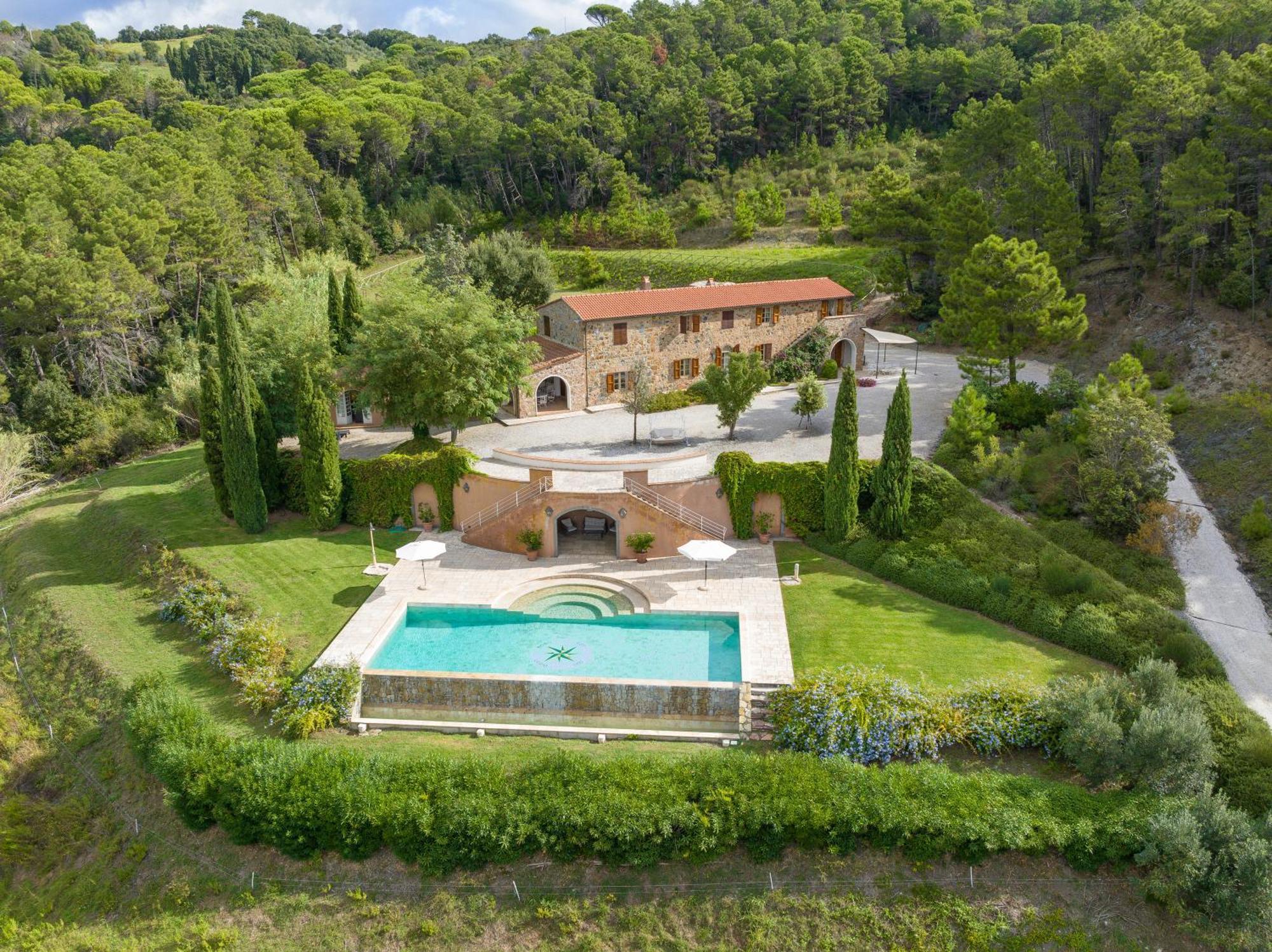 Villa Cava Alta Riparbella Exterior photo