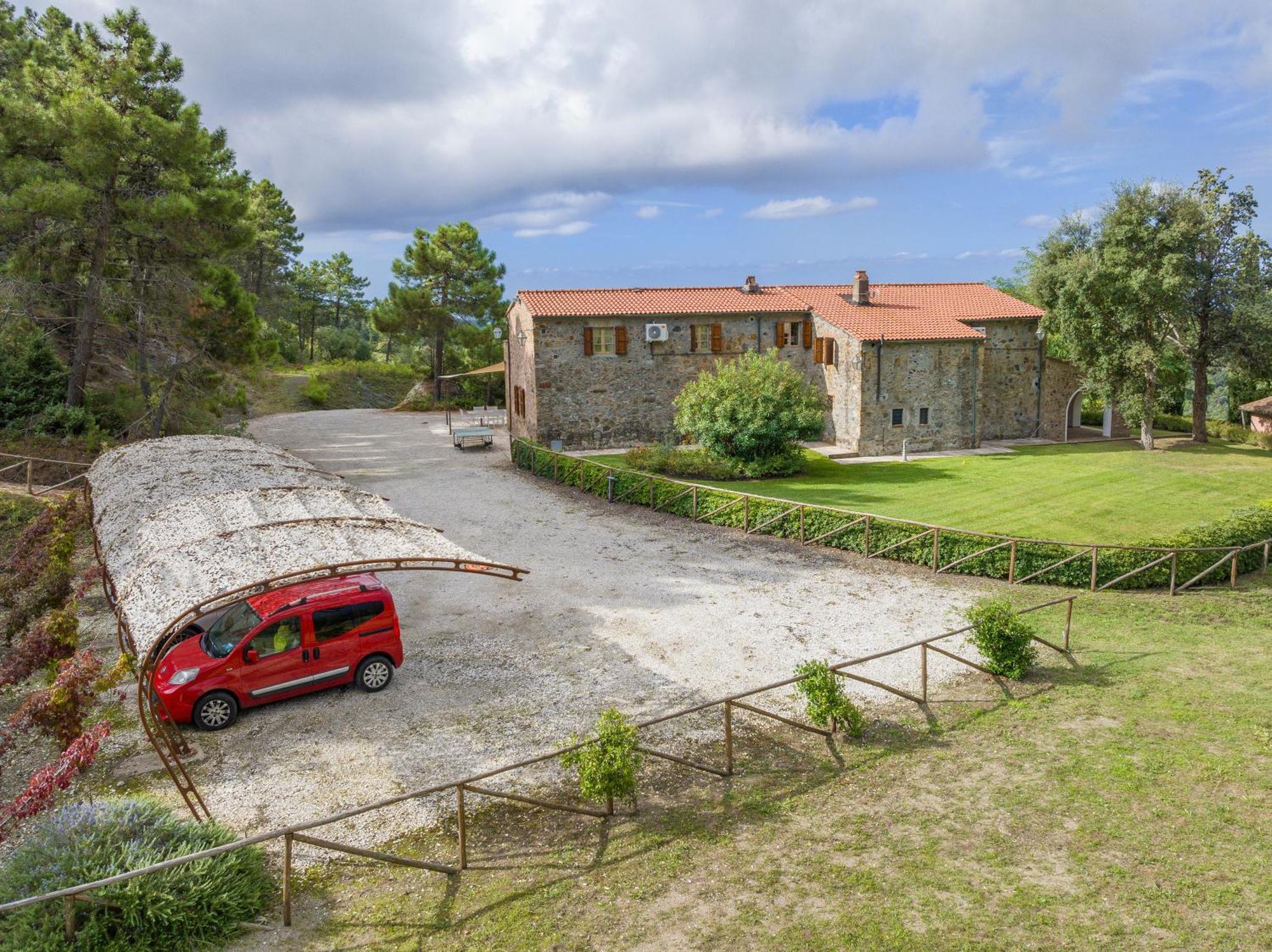 Villa Cava Alta Riparbella Exterior photo