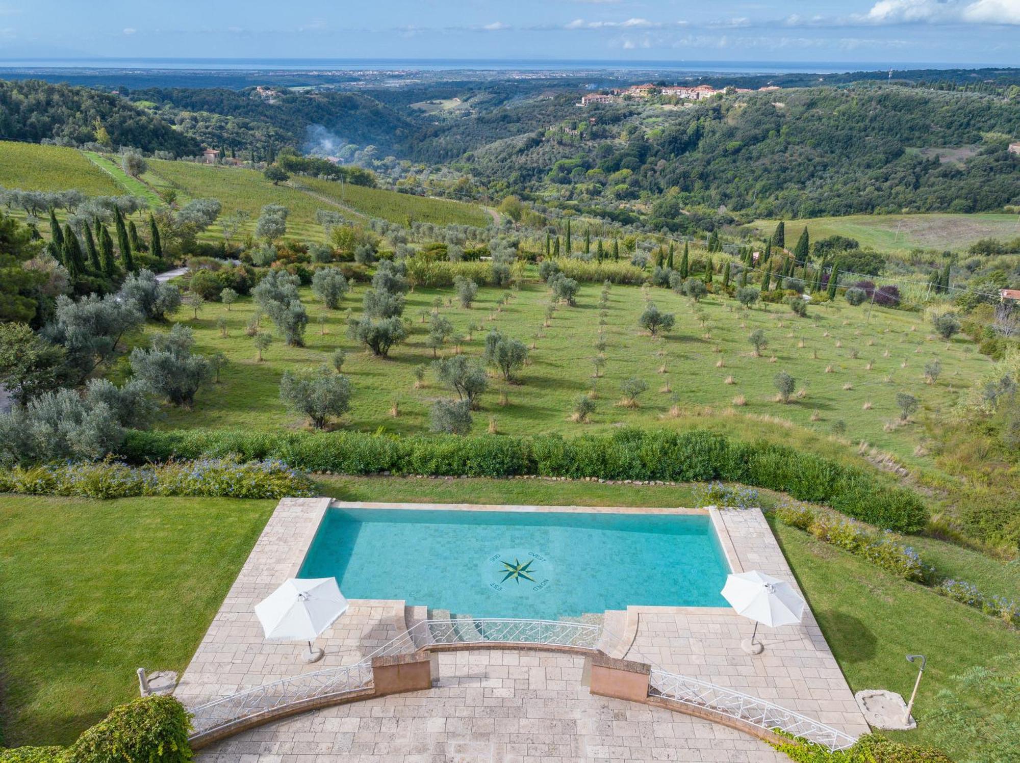 Villa Cava Alta Riparbella Exterior photo